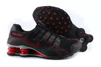 baskets nike shox nz taille 36-46 -zapatos-noir-rouge-diaoke06